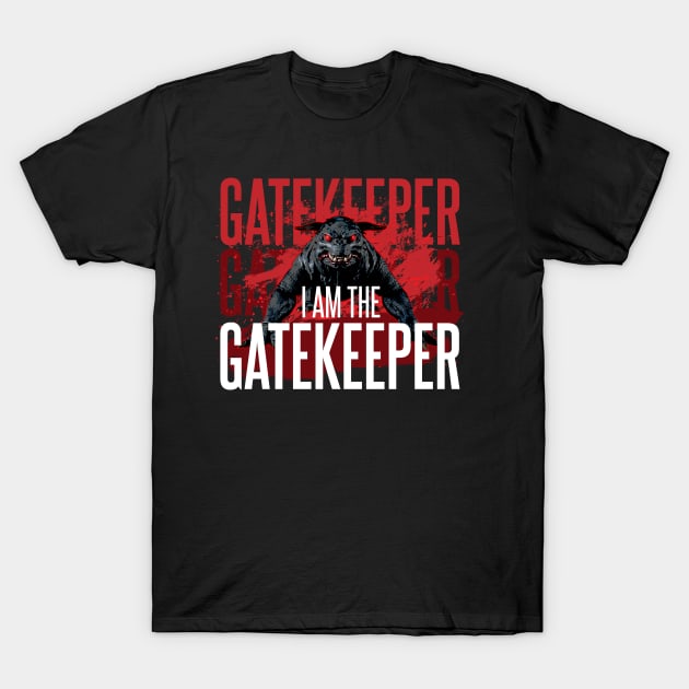 I am the Gatekeeper T-Shirt by Meta Cortex